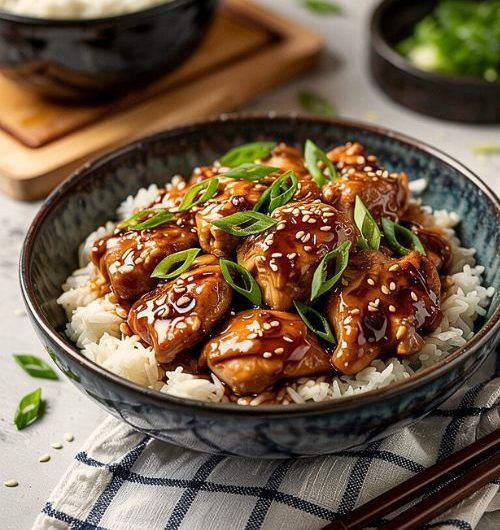 Slow Cooker Chicken Teriyaki