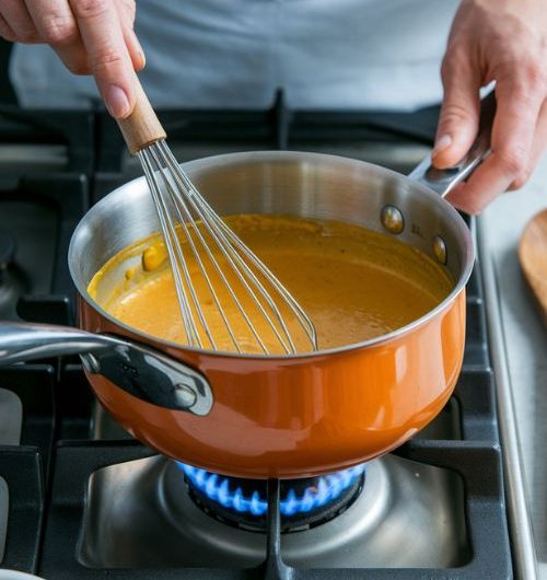 Creamy Pumpkin Pasta Mac and Cheese