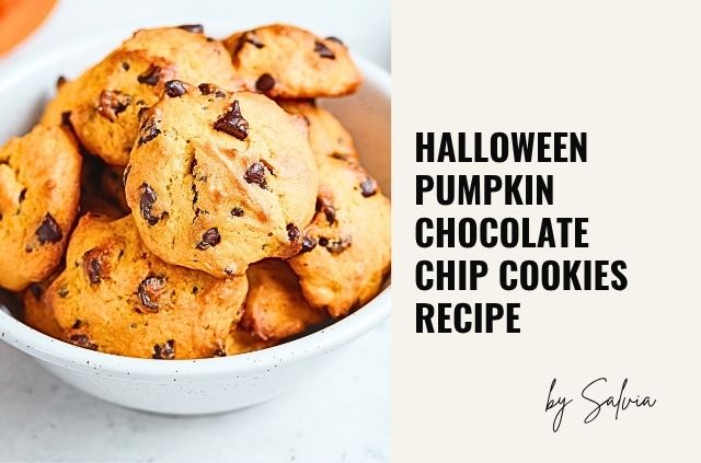 Halloween Pumpkin Chocolate Chip Cookies Recipe
