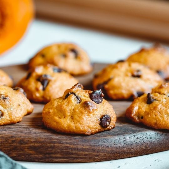 Halloween Pumpkin Chocolate Chip Cookies Recipe