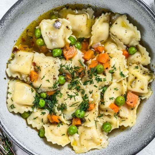 ravioli soup fall recipe