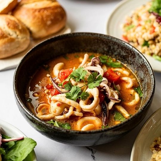 Comforting Seafood Soup Recipe for Family Dinners