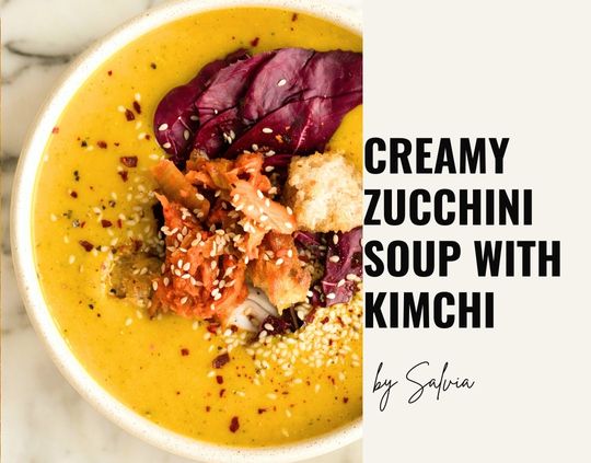 Cozy & Healthy Zucchini Soup – Perfect for Fall Dinner