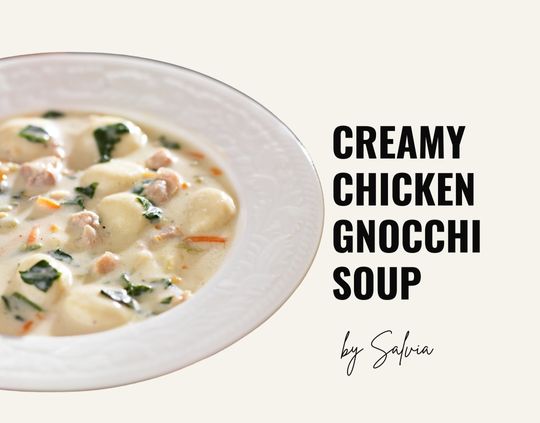 Creamy Chicken Gnocchi Soup to Warm You Up on Cold Days