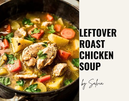 How to Turn Leftover Roast Chicken into a Cozy Vegetable Soup