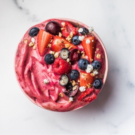 Nourishing High-Fiber Açaí Bowl with Antioxidants