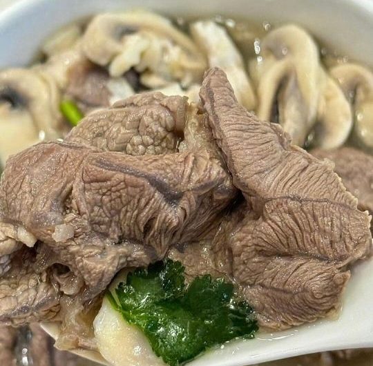 Savory Beef and Mushroom Soup
