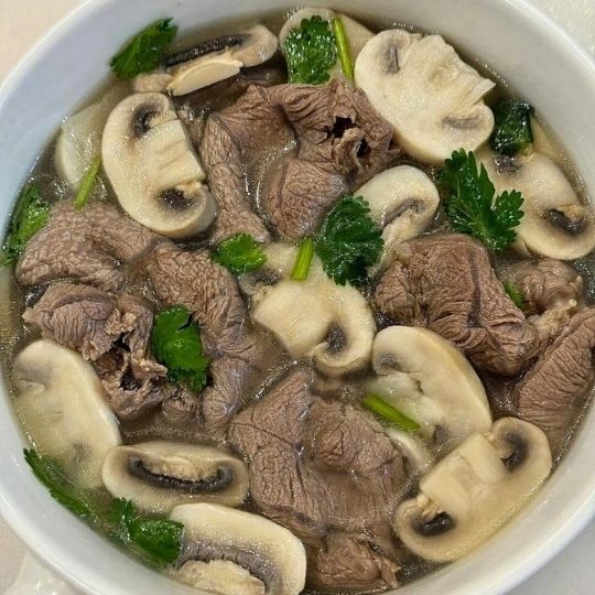 Savory Beef and Mushroom Soup Recipe