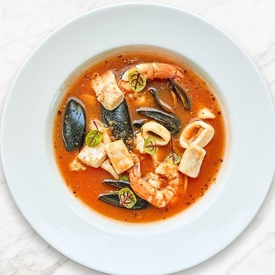 seafood soup recipe