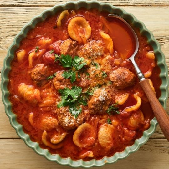 Comforting Italian Meatball Soup – Perfect Fall Dinner Idea