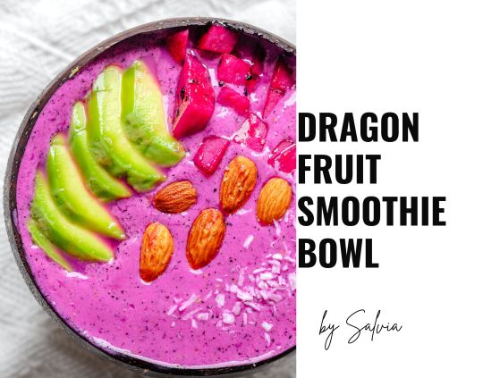Dragon Fruit Smoothie Bowl for Energy and Recovery