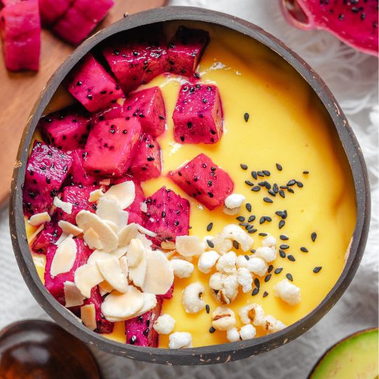 Mango and Pineapple Smoothie Bowl Recipe