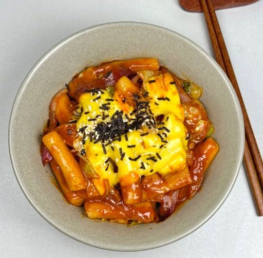 Cheesy Tteokbokki Recipe