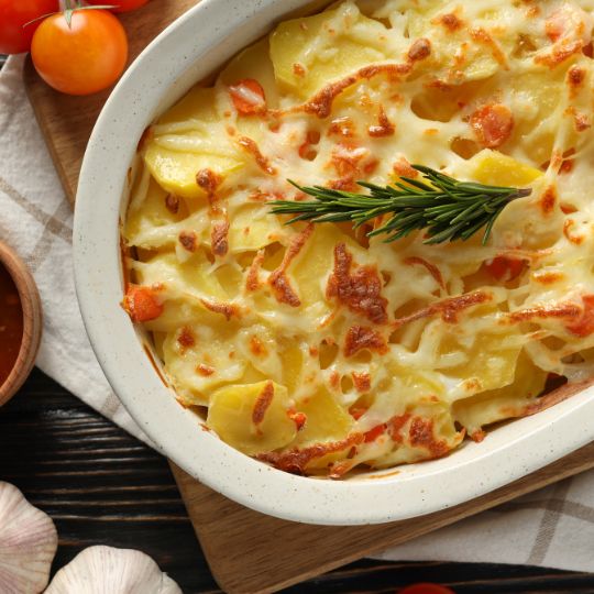 Cheesy Potato Casserole Recipe - Perfect for Thanksgiving
