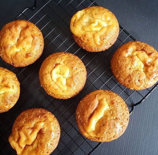 Pumpkin Cream Cheese Muffins