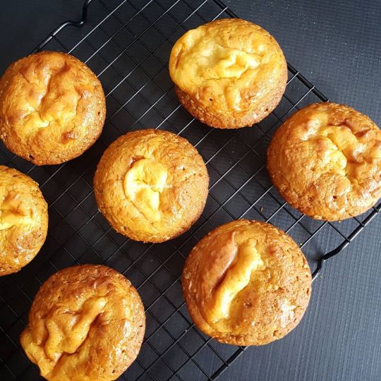 Pumpkin Cream Cheese Muffins