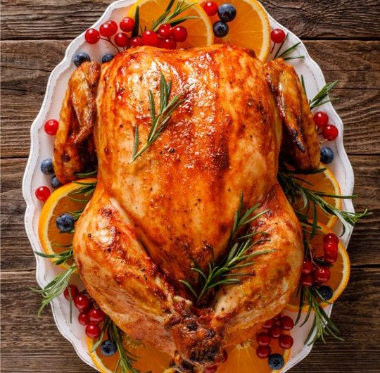 Classic Herb Roasted Turkey Recipe (4.5–5.5 kg / 10–12 lb)