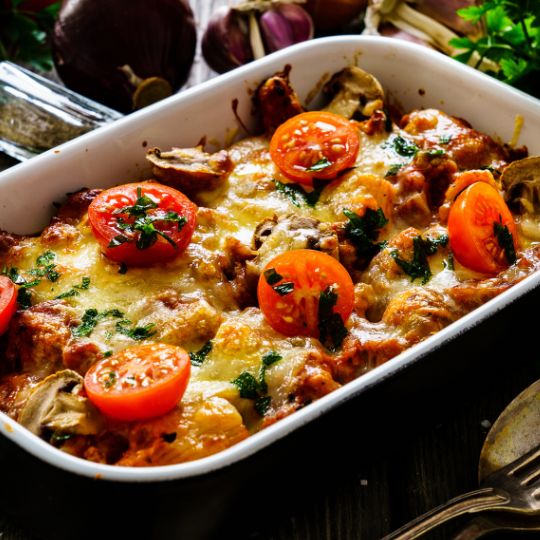 Ground Beef Rigatoni Casserole Recipe - Easy Baked Pasta