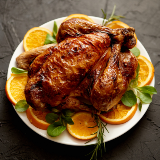 Honey Orange Roasted Chicken Recipe