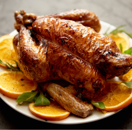 Honey Orange Roasted Chicken Recipe